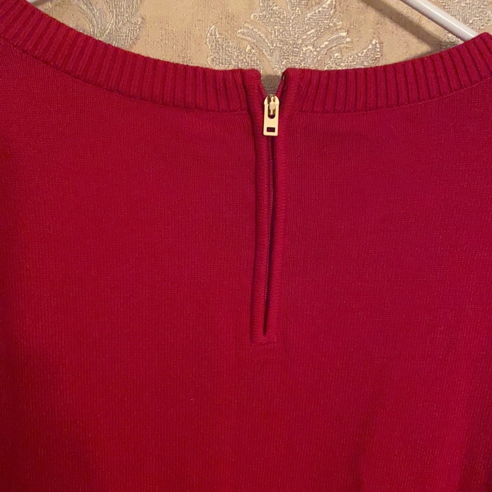 Talbots Red Sweater - Picture 5 of 5